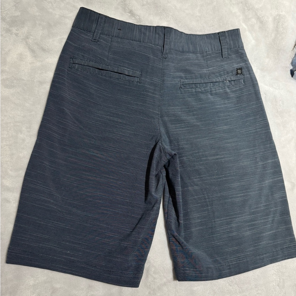 Burnside Boy’s Shorts - Navy and Tan - Picture 6 of 6